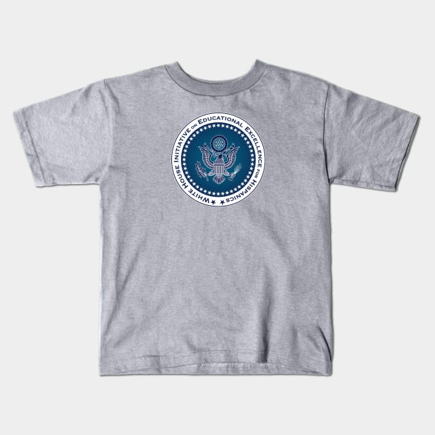 White House Initiative on Educational Excellence for Hispanics Kids T-Shirt by NeilGlover